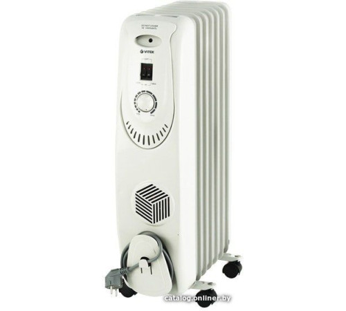 Масляный радиатор Vitek VT-1704 W