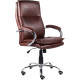 Офисное кресло Brabix Premium Cuba EX-542 экокожа/коричневый