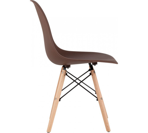 Стул Stool Group Eames Y801 коричневый