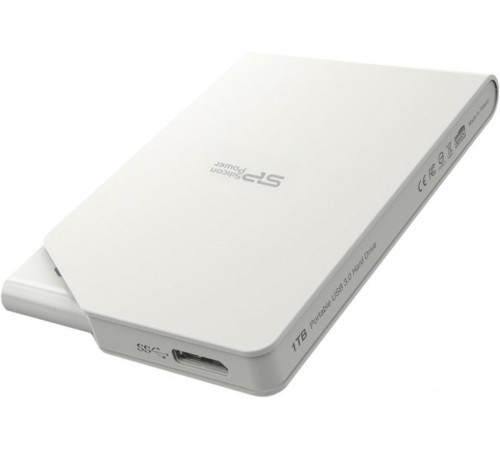 Внешний накопитель Silicon-Power Stream S03 1TB White SP010TBPHDS03S3W