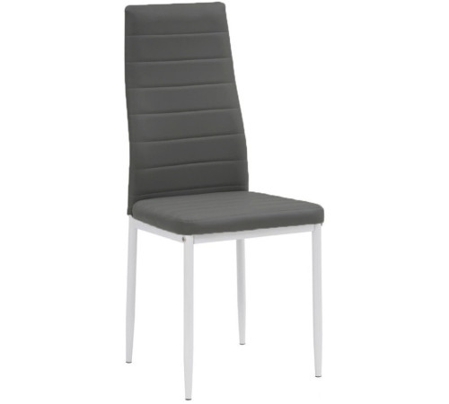 Стул Mio Tesoro Джия DC-060KD серый/белый