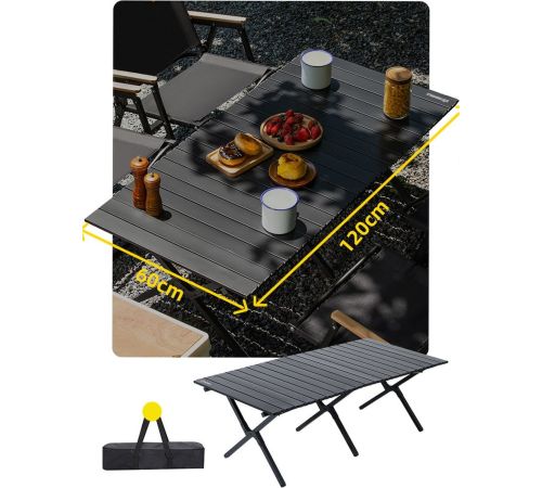 Стол Happy Home HH-048 120см черный