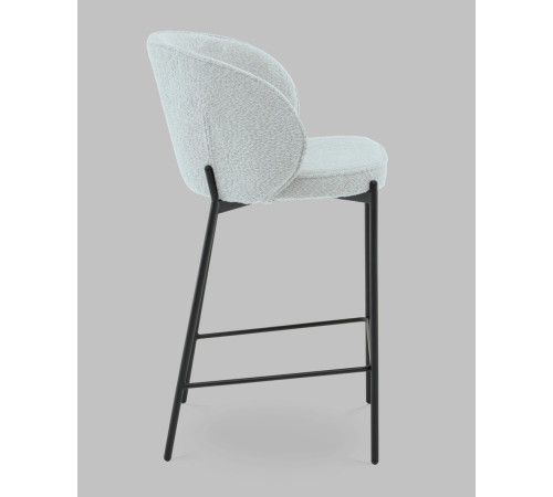Стул Stool Group Тисдейл LV-115-S700-01 букле светло-голубой
