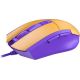 Игровая мышь A4Tech Bloody L65 Max желтый/фиолетовый