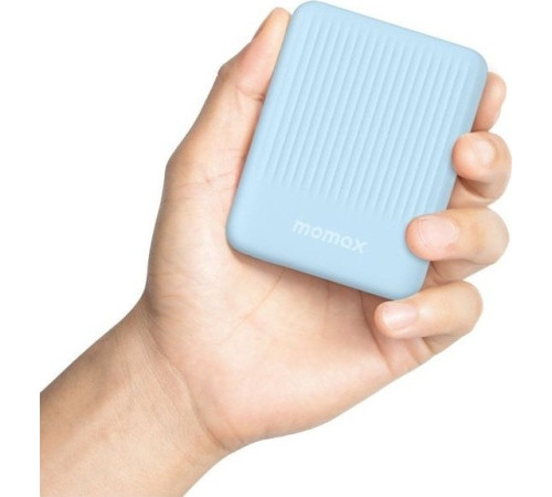 Внешний аккумулятор Momax Q.MAG Minimal IP122 5000mAh голубой
