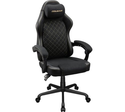 Игровое геймерское кресло Cougar Fusion EX Black Gold черный