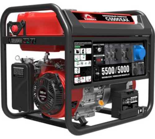 Бензиновый генератор SUNREKA G5500EAX