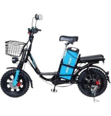 Электровелосипед AVM E-Alfa Fat Travel черный