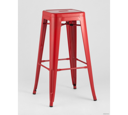 Табурет Stool Group TOLIX барный красный глянцевый