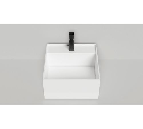 Умывальник Salini Armonia Square Top 02 130512TG S-Sense, глянцевый