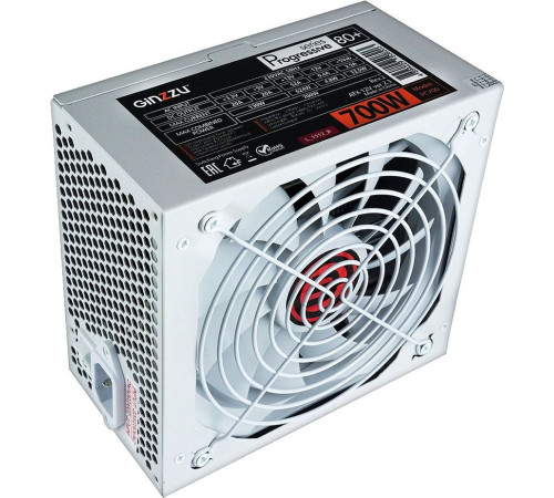 Блок питания Ginzzu PC700 белый