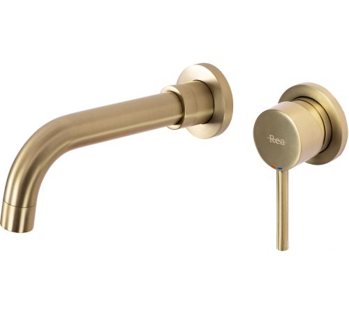 Смеситель Rea Lungo Long Matt Gold B4109