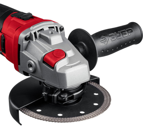 Угловая шлифмашина Зубр УШМ-18-125-41 с АКБ, кейс