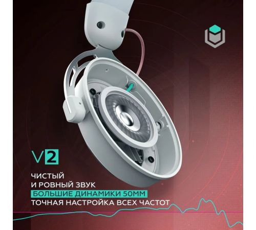 Наушники IO by Red Square Graphite v2 розовое золото