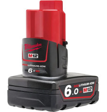 Аккумулятор Milwaukee M12 M12B6 4932451395 12В/6 Ач