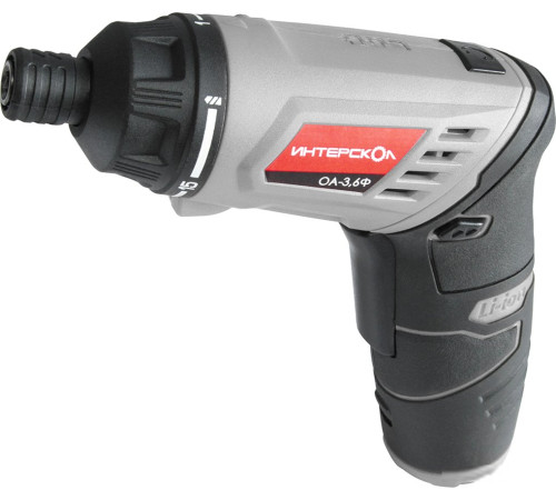 Электроотвертка Интерскол ОА-3.6Ф 433.0.1.00 с 1-м АКБ, кейс
