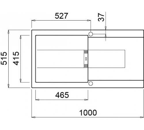 Кухонная мойка Elleci Smart 480 White K96