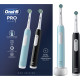 Комплект зубных щеток Oral-B Pro Series 1 D305.523.3H 2 шт, черный/бирюзовый