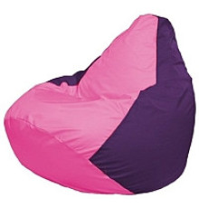 Кресло-мешок Flagman Груша Мини L Г0.1-191 розовый/фиолетовый
