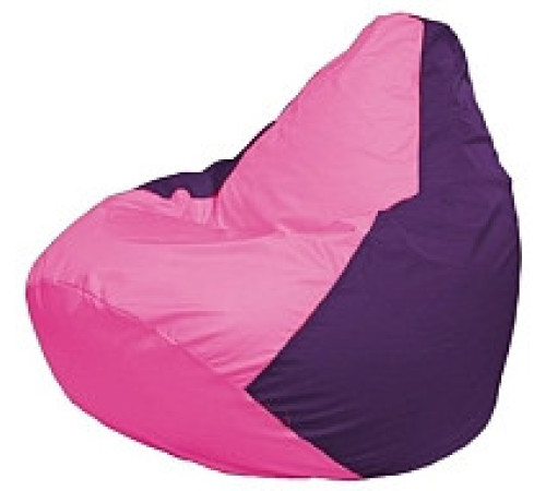 Кресло-мешок Flagman Груша Мини L Г0.1-191 розовый/фиолетовый