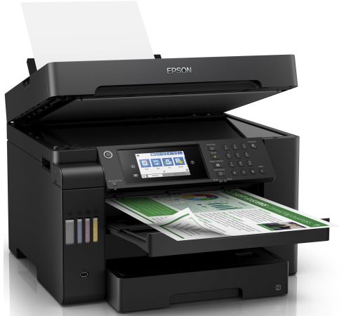 МФУ Epson L15150 ресурс стартовых контейнеров 7500/6000, контейнер 008