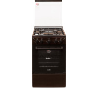 Кухонная плита CEZARIS ПГ 2150-09 стальные решетки, коричневый