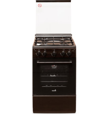 Кухонная плита CEZARIS ПГ 2150-09 стальные решетки, коричневый