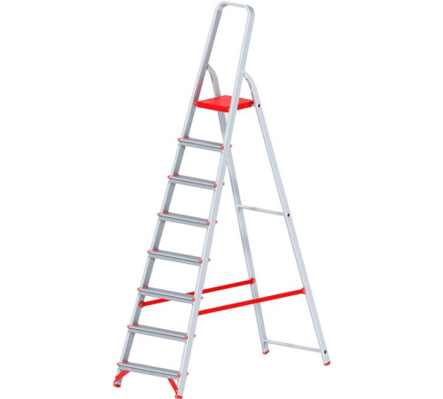 Лестница-стремянка Новая высота NV 311 алюминиевая профессиональная 8 ступеней