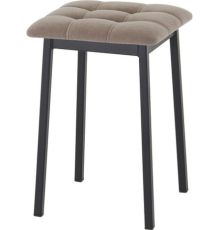Табурет AMC Comfort 7К1.17 кожзам, капучино/черный