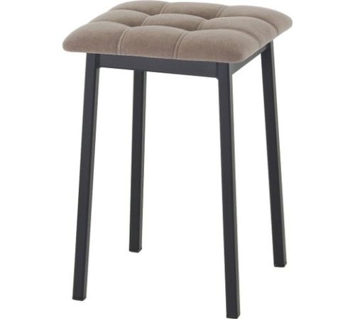 Табурет AMC Comfort 7К1.17 кожзам, капучино/черный