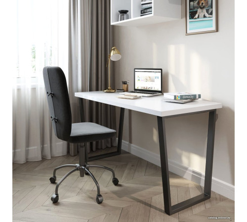 Стол Домус СП013B-8685 12.013.401.02 черный/белый