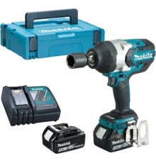 Гайковерт Makita DTW1001RTJ с 2-мя АКБ, кейс