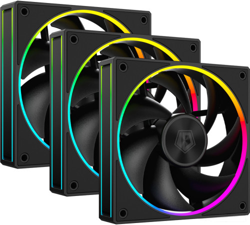 Комплект вентиляторов для корпуса ID-Cooling AF-127-ARGB-K TRIO