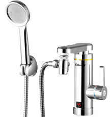 Проточный электрический водонагреватель кран+душ Olivetti OL-WH4056SS