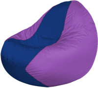 Кресло-мешок Flagman Classic К2.1-211 сиреневый/синий