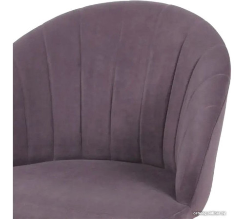 Стул с подлокотниками СоюзРегионПоставка Моника СРП-050 велюр, Dream Plum сливовый/муар черный