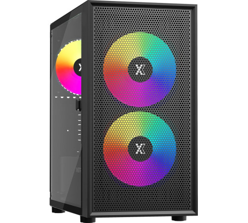 Корпус XASTRA A305M 3ARGB черный