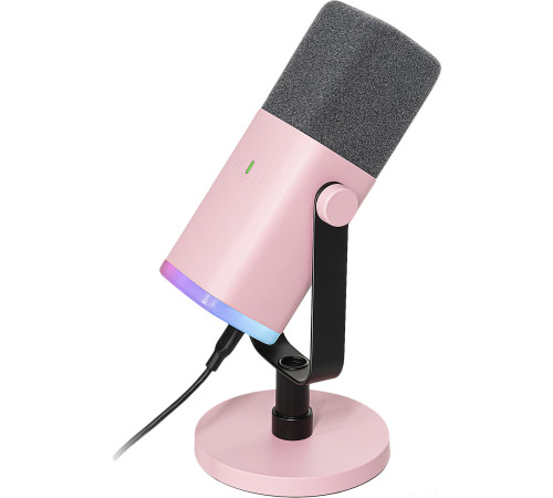 Проводной микрофон FIFINE AM8 розовый