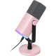 Проводной микрофон FIFINE AM8 розовый