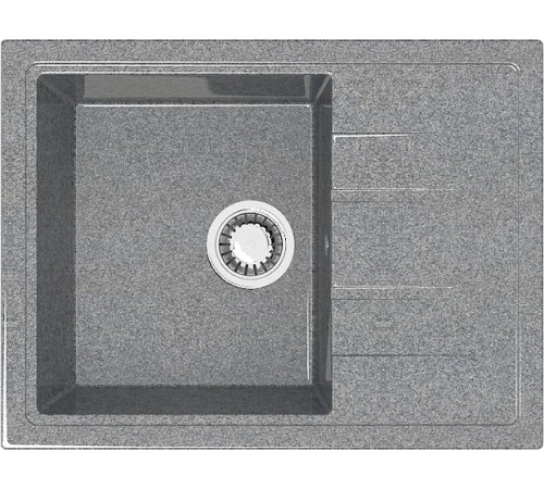 Кухонная мойка MARRBAXX Карельский камень модель 150/Q8 F150Q008 серый/темно-серый