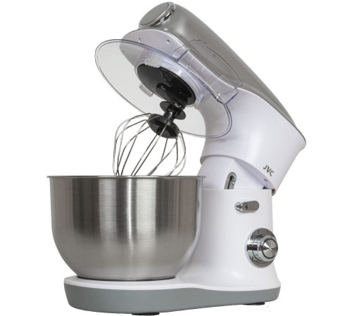Планетарный миксер JVC JK-MX510 белый/серебристый