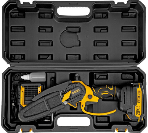 Аккумуляторная пила Denzel CCS-150 с 1-им АКБ, кейс