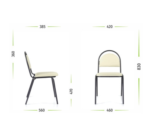 Офисный стул UTFC Стандарт BL Z11/черный