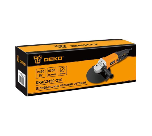 Угловая шлифмашина Deko DKAG2450-230