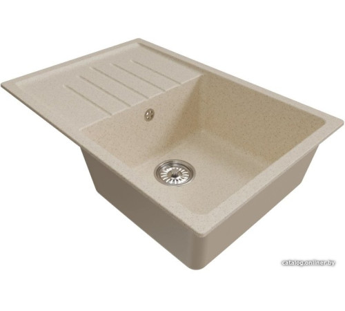 Кухонная мойка Mixline ML-GM19 551985 бежевый