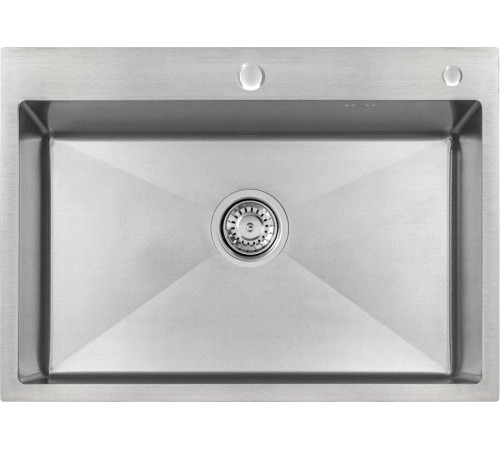 Кухонная мойка ARFEKA ECO AR 700*500 SATIN DECOR VOLCANIC ROCK