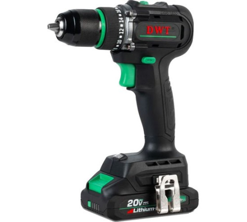 Дрель-шуруповерт DWT ABSP-20 DNF-2 BMC с 2-мя АКБ, кейс