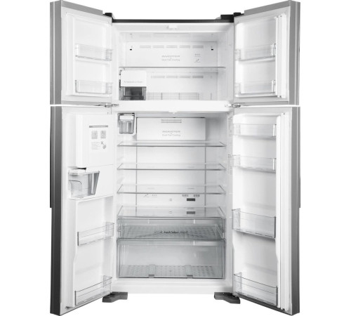 Четырёхдверный холодильник Hitachi R-W660PUC7XGS