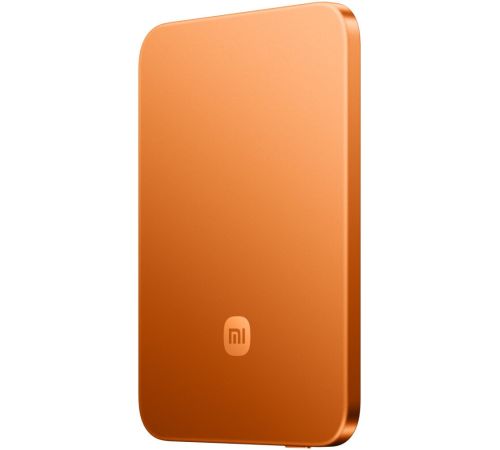Внешний аккумулятор Xiaomi UltraThin Magnetic Power Bank 5000 15W MDY-20-EB оранжевый
