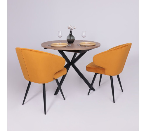 Стул Мамадома ROB-R1 360 d16 Ochre Lux\черный